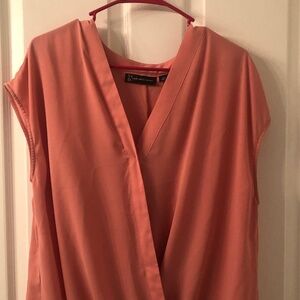 Blush colored blouse